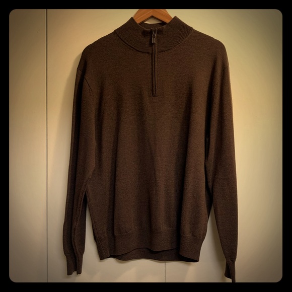 jos a bank quarter zip